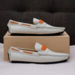 Coastal Vibes Premium Leather Cream Loafers