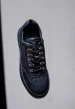 Statement Piece Modern Black Sneakers - Image 2