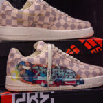 Louis Vuitton x Nike Air Force 1 Low sneakers MID GRAFFITI