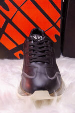 Givenchy Model 9 Wing Grained Sneakers - Image 2