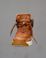 Premium Leather High-Top Sneakers - Image 3