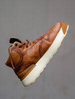 Premium Leather High-Top Sneakers - Image 2